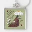 Search for ladybug love key rings Hearts