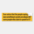 Search for owes bumper stickers Welfare