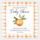 Search for orange blossom stickers Baby shower