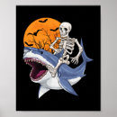 Search for funny skeleton halloween posters Death