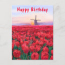 Search for happy birthday tulips postcards For her