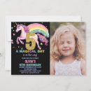 Search for the black unicorn invitations Girl