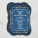 Search for ancient wedding invitations Tartan