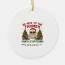 Search for farmer christmas tree decorations Christmass