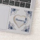 Search for transparent bumper stickers Blue