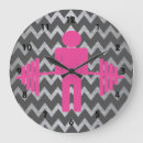 Search for pink and grey clocks Pattern