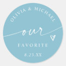 Search for aqua wedding stickers Elegant