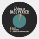 Search for bass guitar stickers Musician