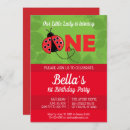Search for ladybug design postcards Red