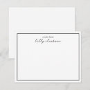 Search for black white note cards A note from