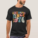 Search for 1976 tshirts Awesome since 1976