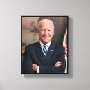 Search for biden canvas prints Political