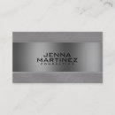 Search for silver brushed business cards Metallic
