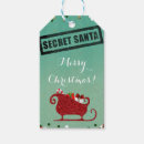 Search for secret santa gift tags Red