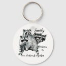 Search for cute raccoon key rings Racoon