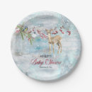 Search for deer baby shower plates Woodland animals