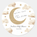 Search for moon stickers We're over the moon