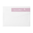 Search for baby carriage return address labels Girl