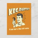 Search for keg party postcards Retro