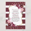 Search for mulberry wedding invitations Red