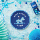 Search for horse paper plates Blue