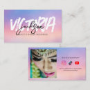Search for iridescent business cards Beauty