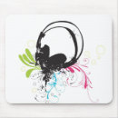 Search for headphones mousepads Illustration