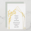Search for rustic spring wedding invitations Sage green