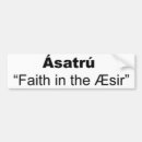 Search for asatru bumper stickers Heathen