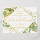 Search for postcard rehearsal dinner invitations Elegant