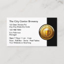 Search for brewery business cards Modern
