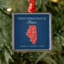 Search for illinois state christmas tree decorations United states of america