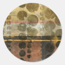 Search for metallic green stickers Abstract