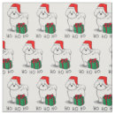 Search for christmas dog fabric Santa