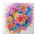Search for rose tiles Colorful