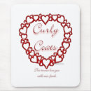 Search for curly mousepads Retriever