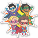 Search for superhero girl stickers Cartoon