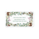 Search for poinsettia return address labels Flowers