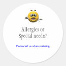 Search for allergic stickers Peanut