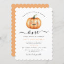 Search for halloween 1st birthday invitations First