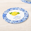 Search for lemon coasters Lemon baby shower