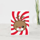 Search for kawaii christmas cards Reindeer