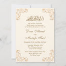 Search for nikkah invitations Gold