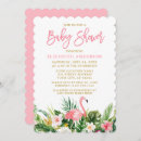 Search for tropical floral baby shower invitations Summer