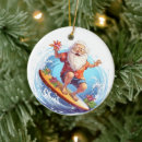 Search for surf christmas tree decorations Watercolor