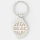 Search for retro party key rings Bride