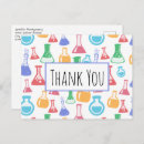 Search for science thank you postcards Chemistry