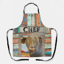 Search for highland cow aprons Vintage