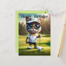 Search for golf party invitation postcards Funny