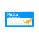 Search for cartoon dinosaur return address labels Animal